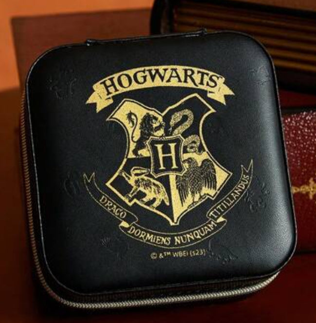 HARRY POTTER صندوق تخزين المجوهرات هوجوارتس من هاري بوتر، هدايا