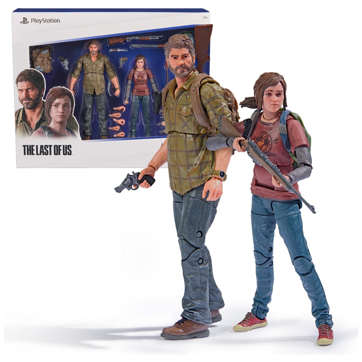 The Last of Us Joel and Ellie مقاس 6 بوصات مجسم