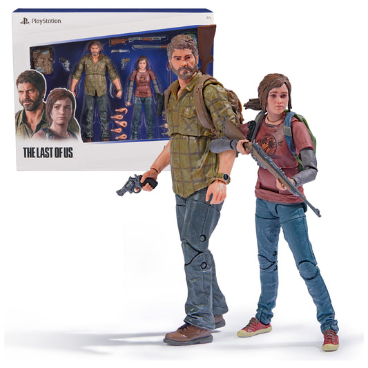 The Last of Us Joel and Ellie مقاس 6 بوصات مجسم