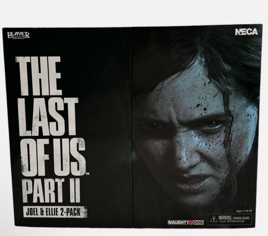 NECA The Last of Us II - مجسمات شخصية جويل وإيلي (Ultimate 2) (عبوة من قطعتين)