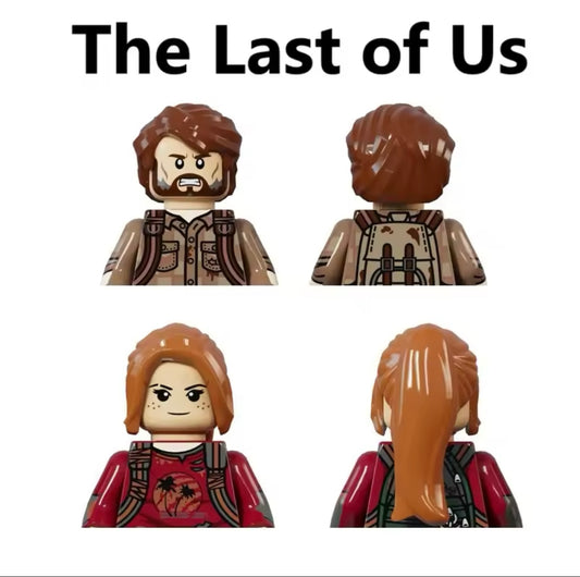 إيلي آخر من صنع مكعبات البناء ، ليغو تركيب lego the last of us جول ألعاب شخصيات الحركة ، جديدة ، صغيرة