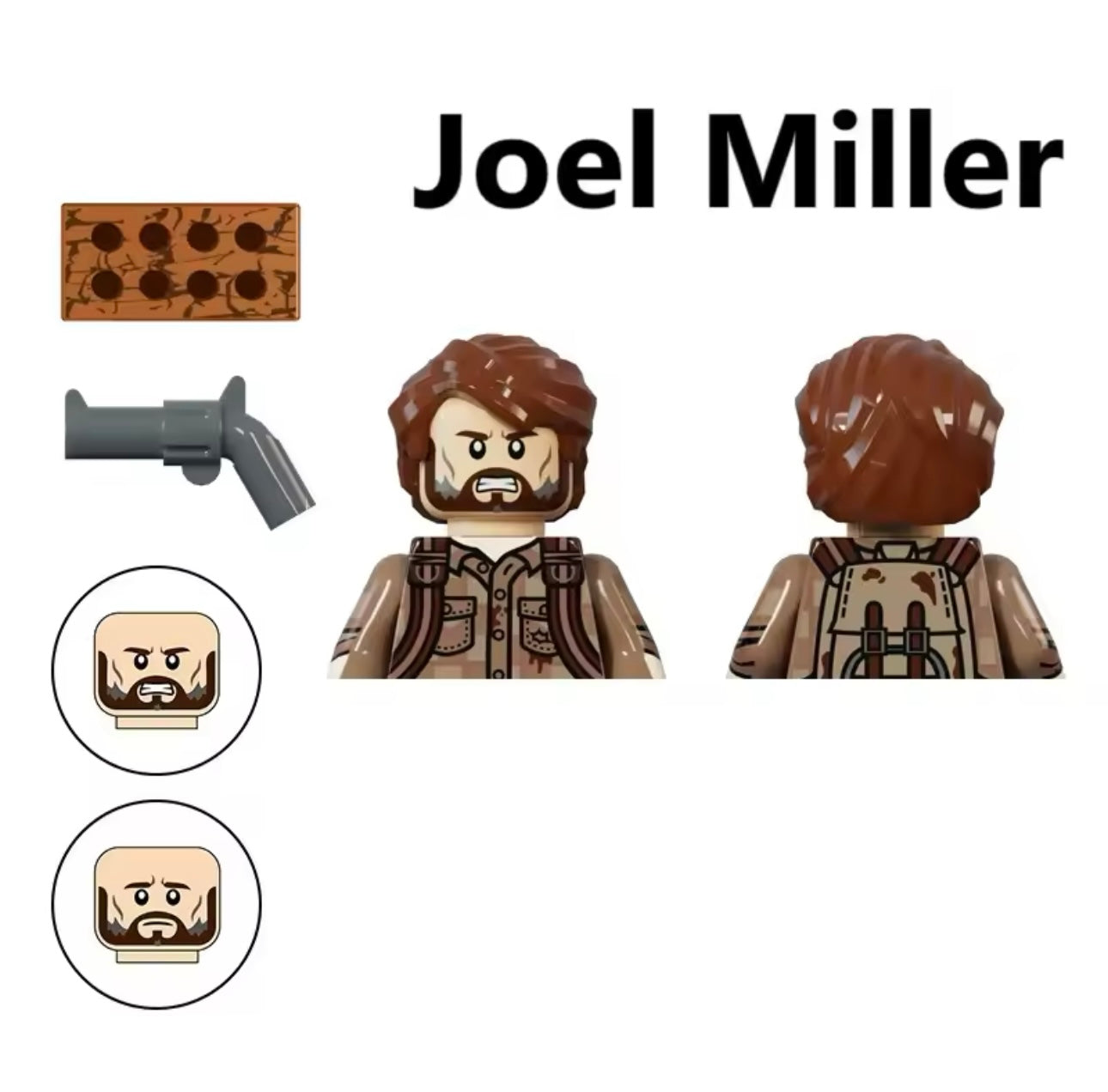 إيلي آخر من صنع مكعبات البناء ، ليغو تركيب lego the last of us جول ألعاب شخصيات الحركة ، جديدة ، صغيرة
