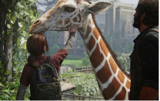 omg it is a giraffe !!🦒 Happy birthday Ellie the last of us 2