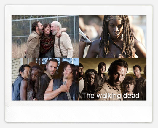 The walking dead    فوتوكارد على حسب الاختيار 📷