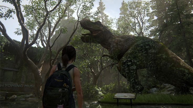 omg it is a dinosaur !! Happy birthday Ellie the last of us