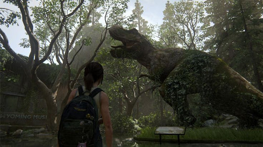 omg it is a dinosaur !! Happy birthday Ellie the last of us