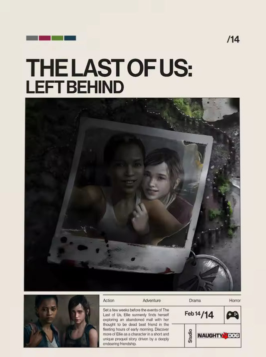 بوستر من قماش the last of us