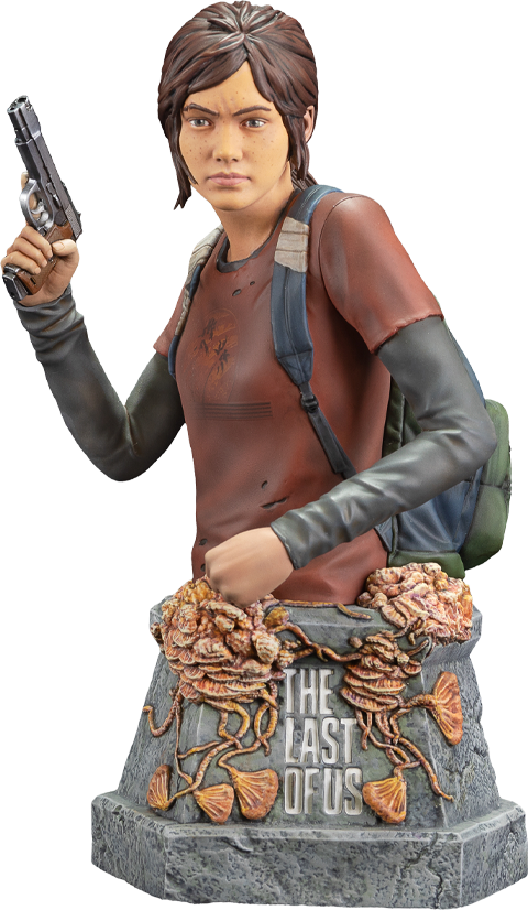 لعبة THE LAST OF US: ELLIE مع تمثال نصفي بمسدس -