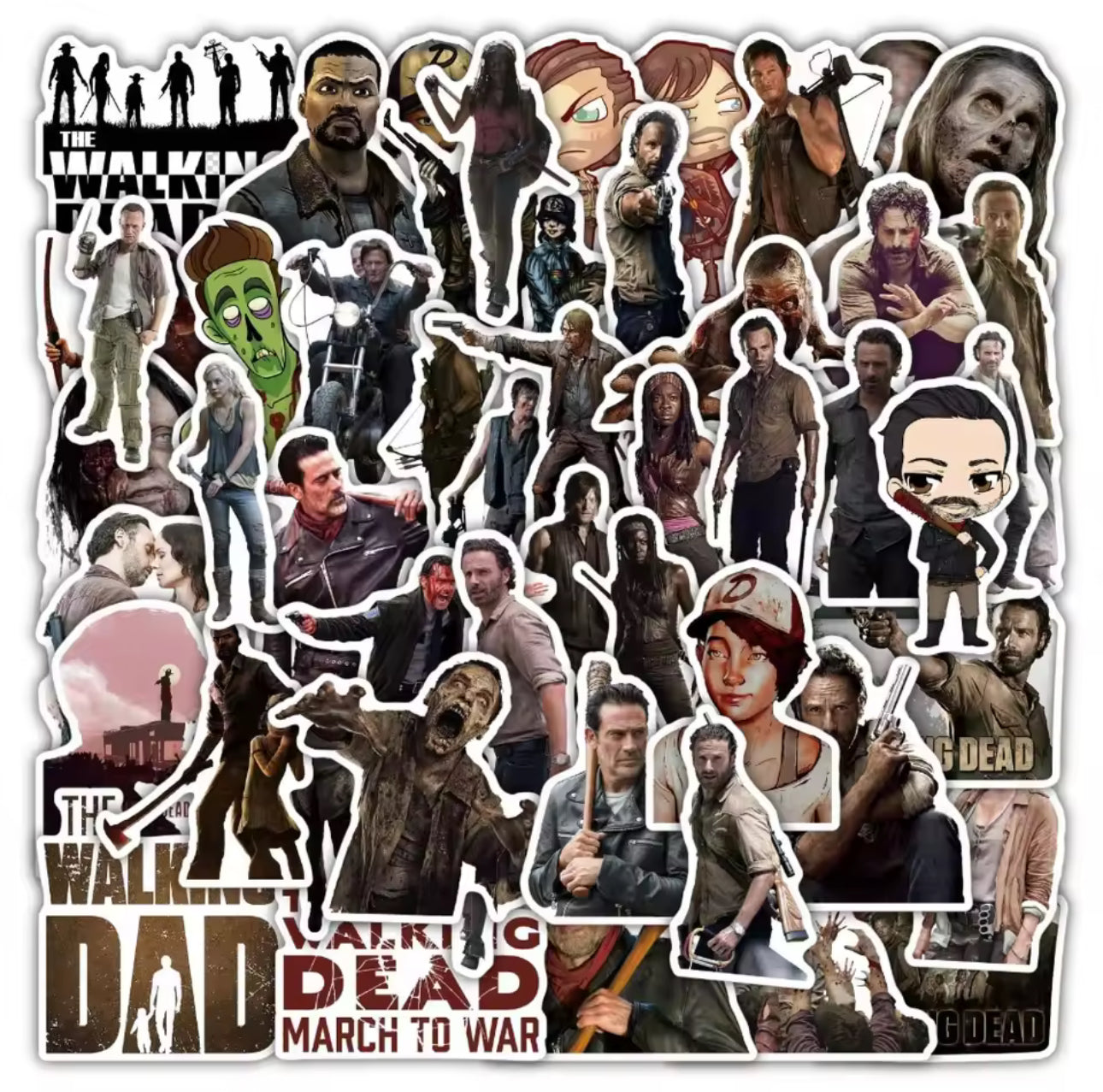 ستكر the walking dead